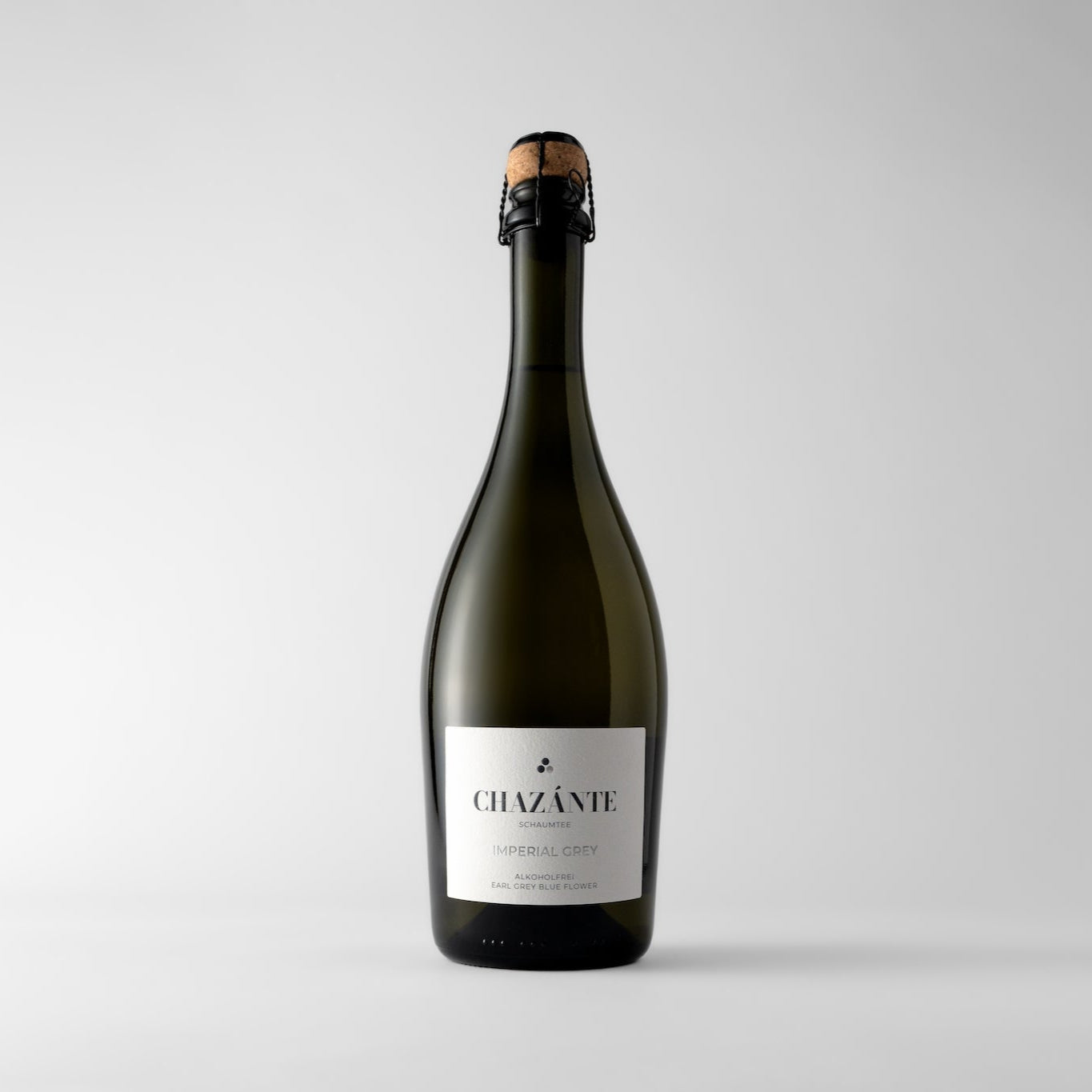 Produktabbildung Chazánte alkoholfreier Sparkling Tea Imperial Grey