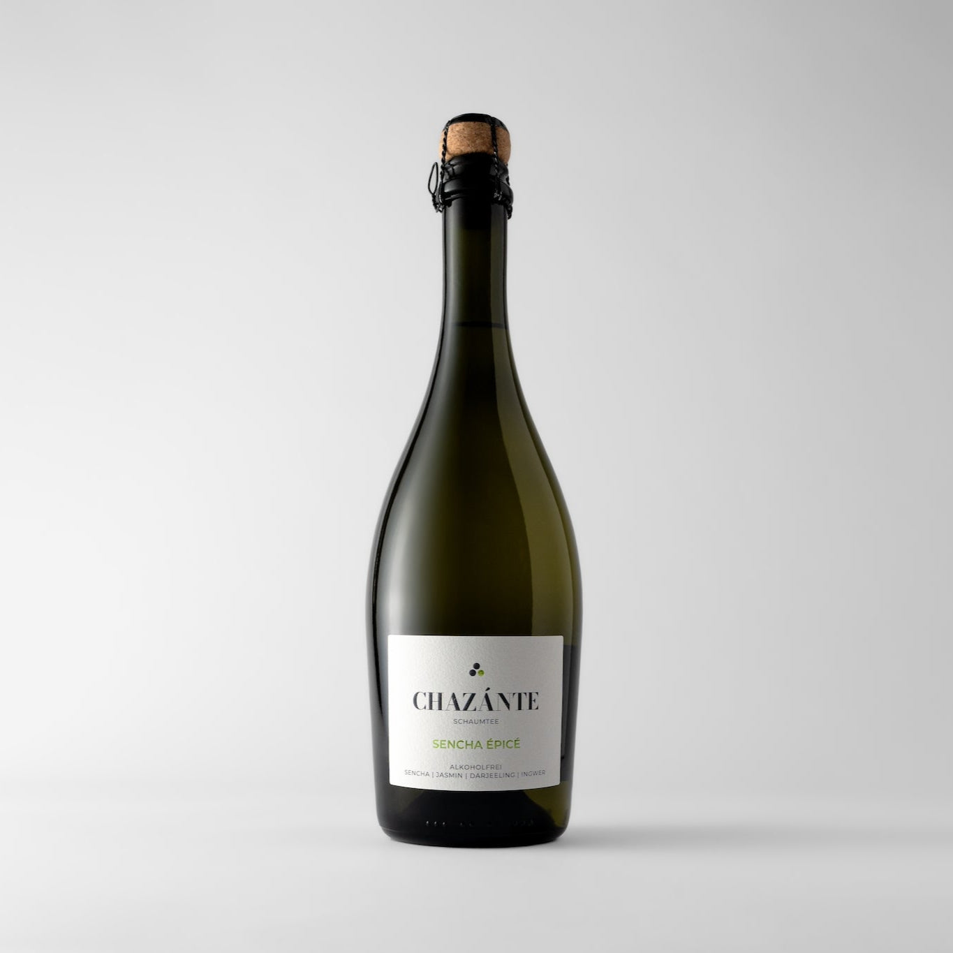 Produktabbildung Chazánte alkoholfreier Schaumtee Sencha Épicé